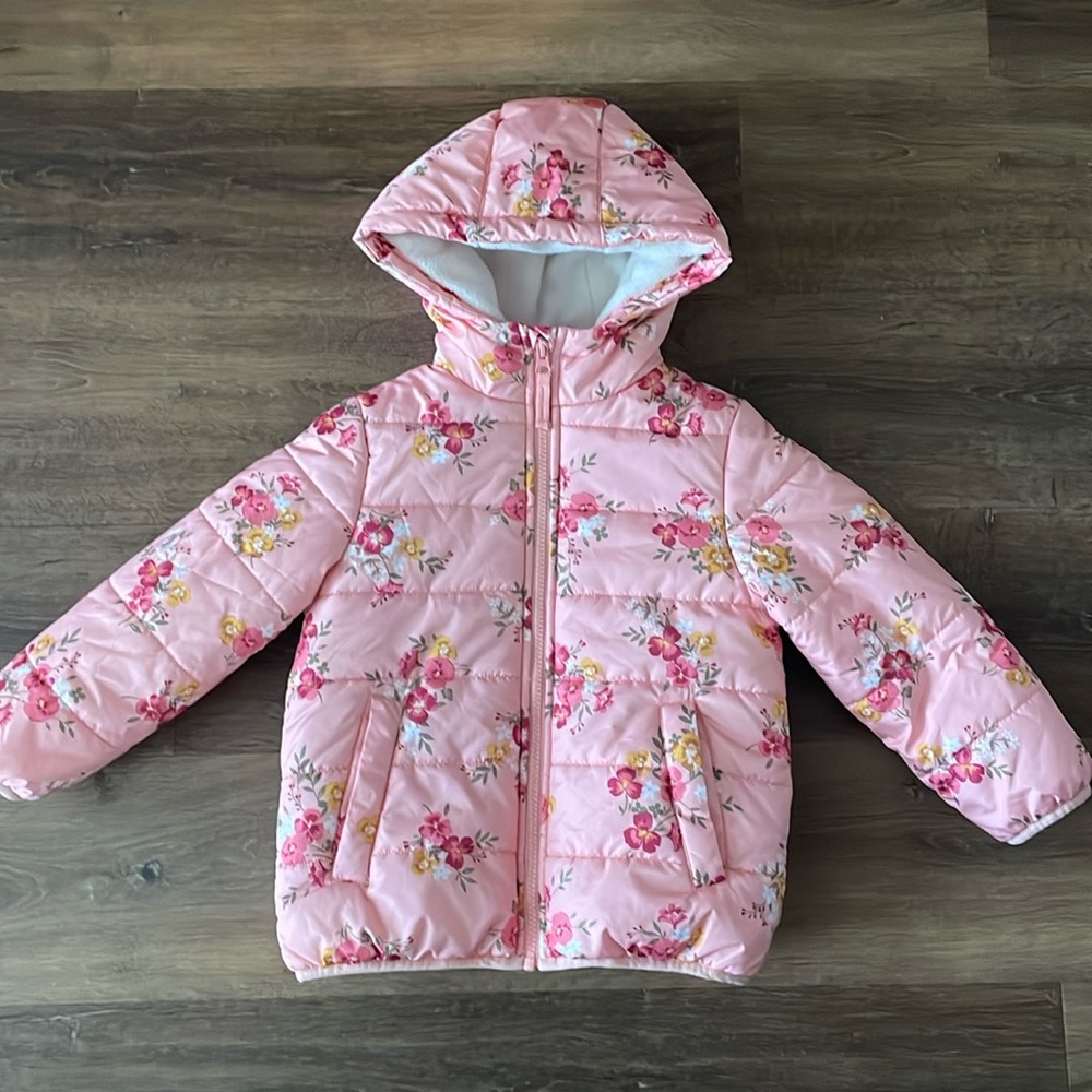Carters Girls Puffer Winter Jacket Coat